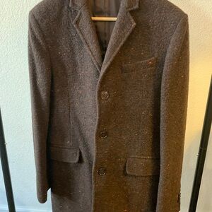 ZARA Man Brown Tweed Blazer